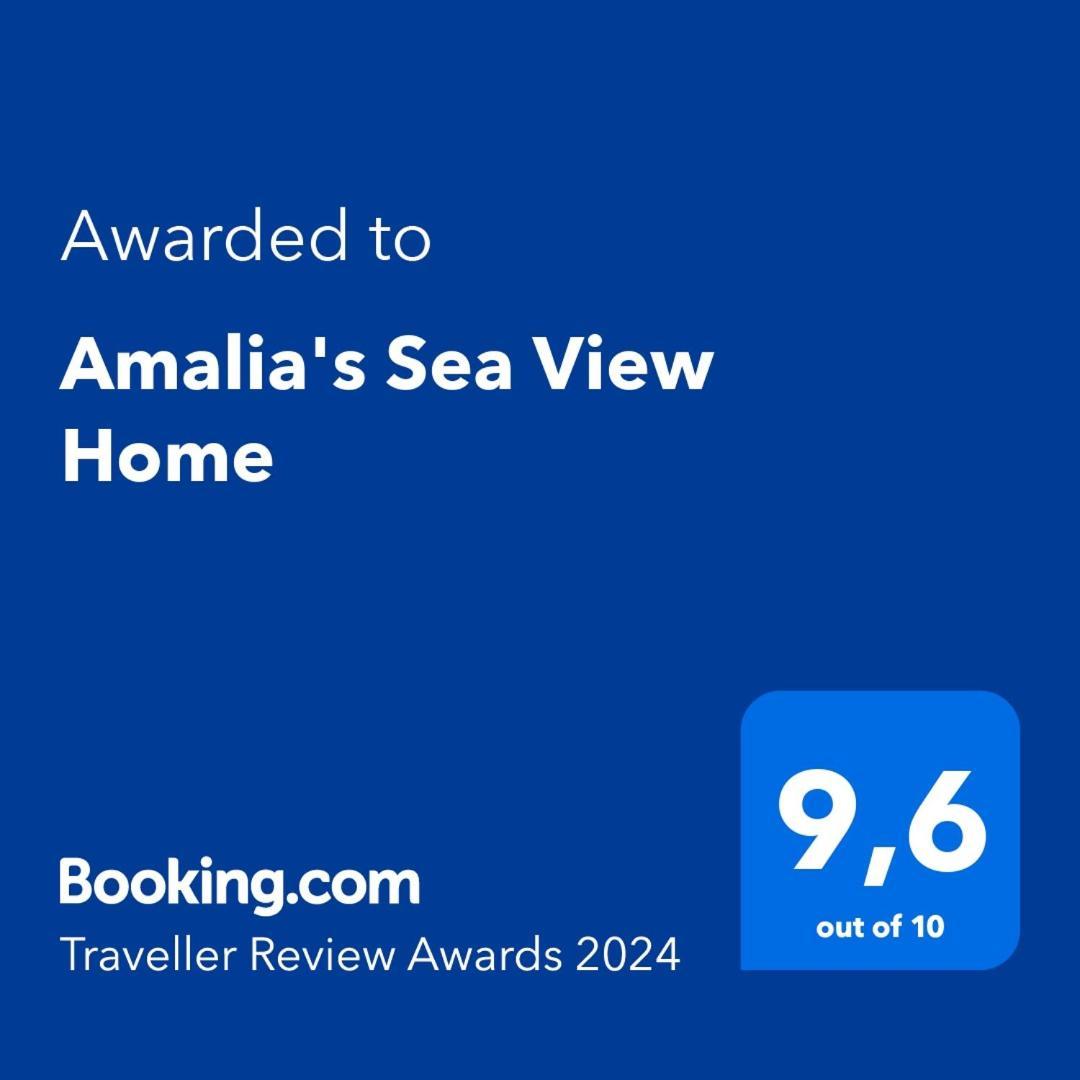Amalia'S Sea View Home Rethymno  Exterior photo